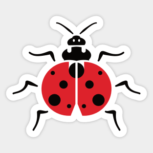 Ladybug Sticker